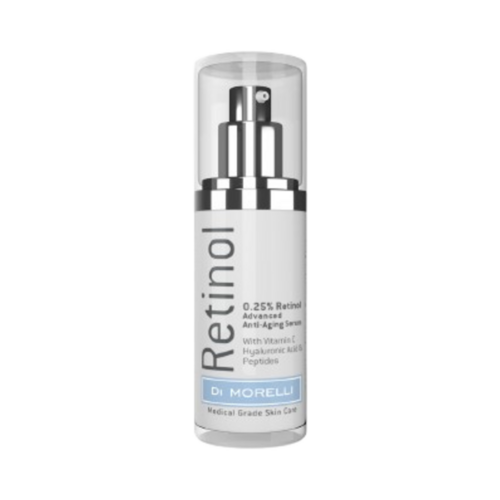 Di Morelli Retinol Serum 0.25%, 30ml/1.01 fl oz Di Morelli Retinol Serum 0.25% on white background