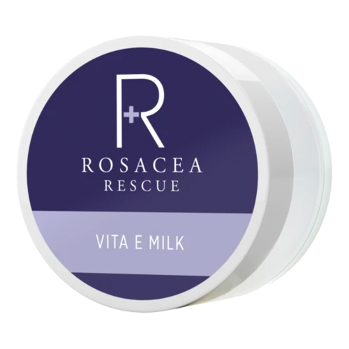Rhonda Allison Rosacea Rescue Vita E Milk on white background