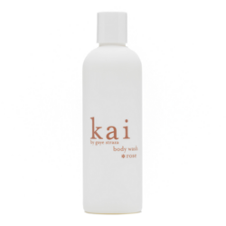 Rose Body Wash on white background