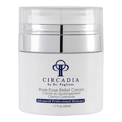 Rose-Ease Relief Cream on white background