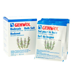 Rosemary Bath Salt on white background