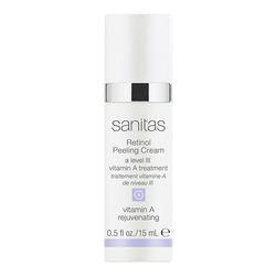 Retinol Peeling Cream on white background