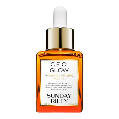 Sunday Riley C.E.O Glow Vitamin C + Turmeric Face Oil, 35ml/1.2 fl oz Sunday Riley C.E.O Glow Vitamin C + Turmeric Face Oil on white background