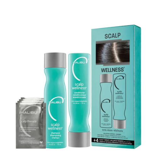 Malibu C Scalp Wellness Collection, 1 set Malibu C Scalp Wellness Collection on white background