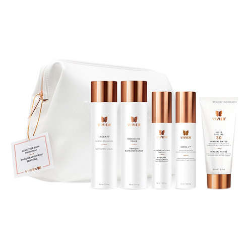 VivierSkin Sensitive Skin Program on white background