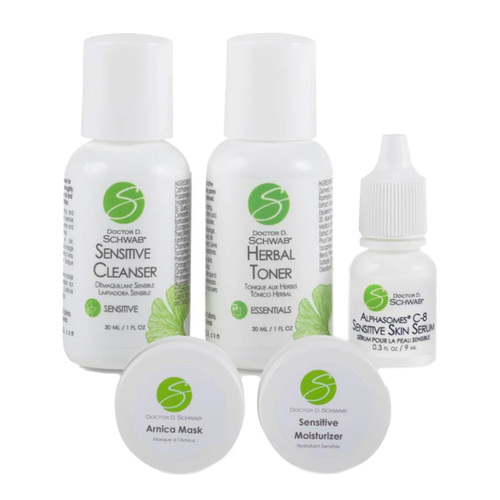 Doctor D Schwab Sensitive Travel Set, 1 set Doctor D Schwab Sensitive Travel Set on white background