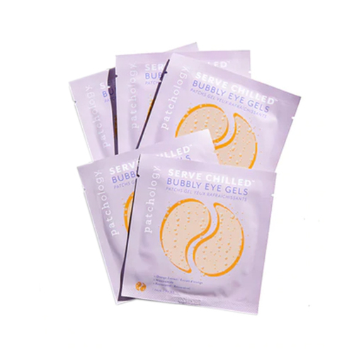 Patchology Serve Chilled Bubbly Eye Gel, 5 pieces Patchology Serve Chilled Bubbly Eye Gel on white background
