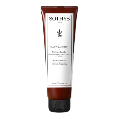 Sothys Shower Cream Cherry Blossom and Lotus, 200ml/6.8 fl oz Sothys Shower Cream Cherry Blossom and Lotus on white background