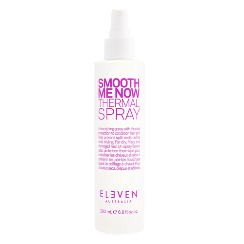 Eleven Australia Smooth Me Now Thermal Spray, 200ml/6.8 fl oz Eleven Australia Smooth Me Now Thermal Spray on white background
