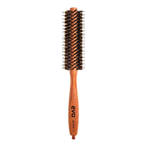 Evo Spike 22mm Nylon Pin Bristle Radial Brush, 1 piece Evo Spike 14mm Nylon Pin Bristle Radial Brush on white background