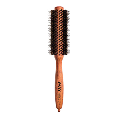 Evo Spike 22mm Nylon Pin Bristle Radial Brush, 1 piece Evo Spike 14mm Nylon Pin Bristle Radial Brush on white background