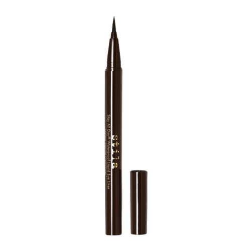 Stila Stay All Day Waterproof Liquid Eye Liner - Dark Brown (Rich Chocolate), 1 piece Stila Stay All Day Waterproof Liquid Eye Liner - Dark Brown (Rich Chocolate) on white background