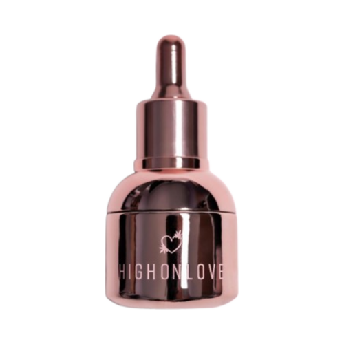 High on Love Stimulating Sensual Oil on white background