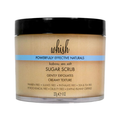 Whish Sugar Scrub - Kabosu Sea Salt, 170ml/6 fl oz Whish Sugar Scrub - Kabosu Sea Salt on white background