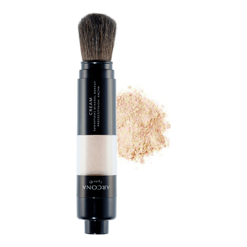 Arcona Sunsations Mineral Makeup - Jamaican Ginger, 7g/0.25 oz Arcona Sunsations Mineral Makeup - Almond on white background