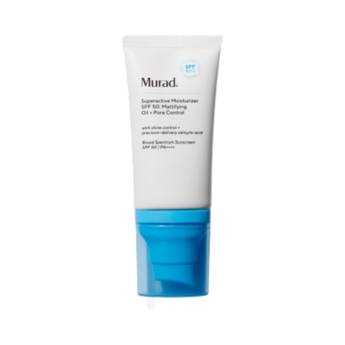 Murad Superactive Moisturizer SPF 50 - Mattifying Oil + Pore Control, 50ml/1.7 fl oz Murad Superactive Moisturizer SPF 50 - Mattifying Oil + Pore Control on white background