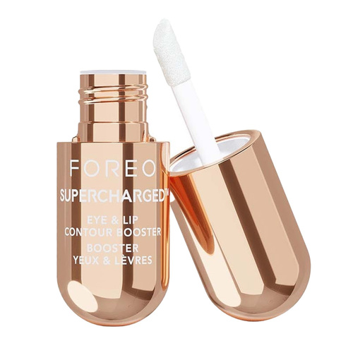 Foreo Supercharge Eye and Lip Contour Booster, 3 x 3.5ml/0.12 fl oz Foreo Supercharge Eye and Lip Contour Booster on white background