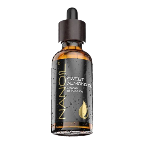 Nanoil  Sweet Almond on white background