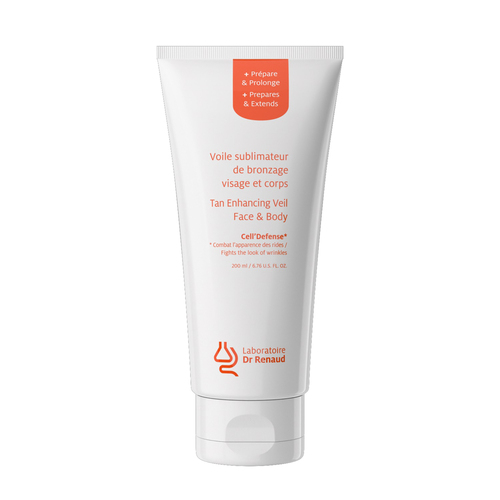 Dr Renaud Tan Enhancing Veil for Face and Body, 200ml/6.76 fl oz Dr Renaud Tan Enhancing Veil for Face and Body on white background