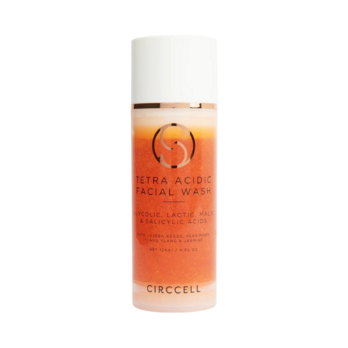 Circcell Tetra Acidic Facial Wash, 120ml/4.06 fl oz Circcell Tetra Acidic Facial Wash on white background