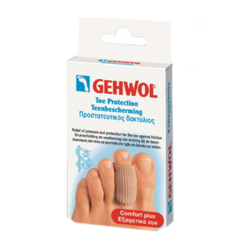 Gehwol Toe Protection Pads Elastic Fabric - Small, 2 pieces Gehwol Toe Protection Pads Elastic Fabric - Medium on white background