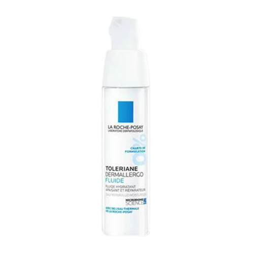 La Roche Posay Toleriane Dermallergo Fluid Moisturizer, 40ml/1.4 fl oz La Roche Posay Toleriane Dermallergo Fluid Moisturizer on white background