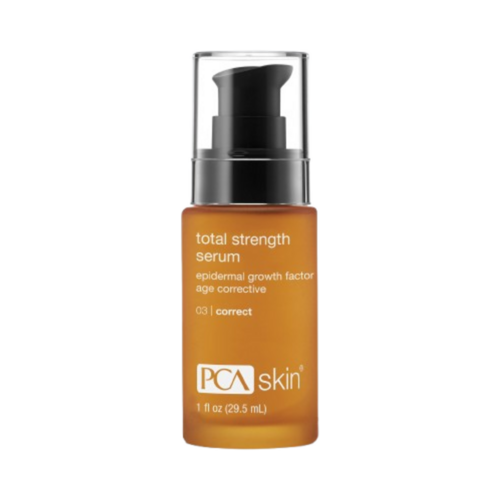 PCA Skin Total Strength Serum, 29.5ml/1 fl oz PCA Skin Total Strength Serum on white background