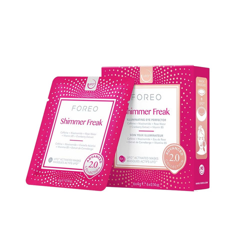 Foreo UFO Activated Masks - Shimmer Freak on white background