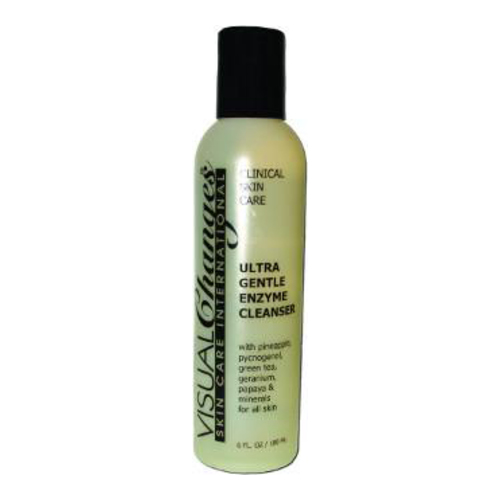 Visual Changes Ultra Gentle Enzyme Cleanser, 180ml/6 fl oz Visual Changes Ultra Gentle Enzyme Cleanser on white background