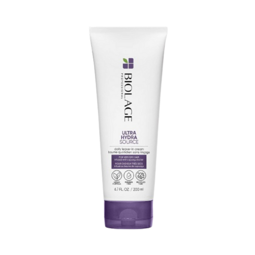 Biolage Ultra Hydra Source Leave-In Cream, 200ml/6.76 fl oz Biolage Ultra Hydra Source Leave-In Cream on white background
