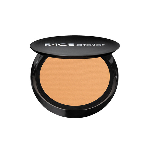 FACE atelier Ultra Pressed Powder - Translucent, 7.5g/0.3 oz FACE atelier Ultra Pressed Powder - Dark on white background