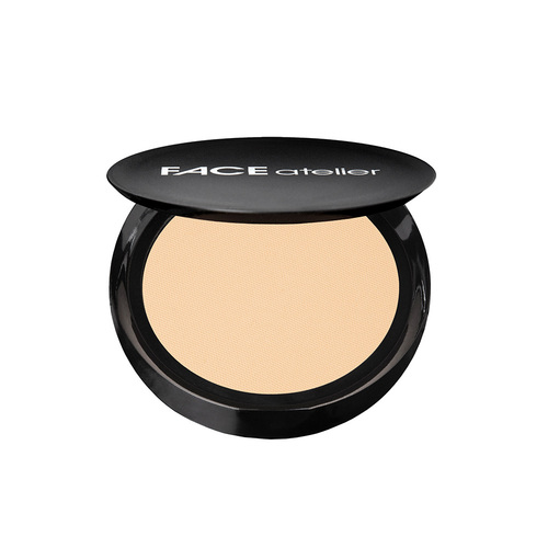 FACE atelier Ultra Pressed Powder - Translucent, 7.5g/0.3 oz FACE atelier Ultra Pressed Powder - Dark on white background