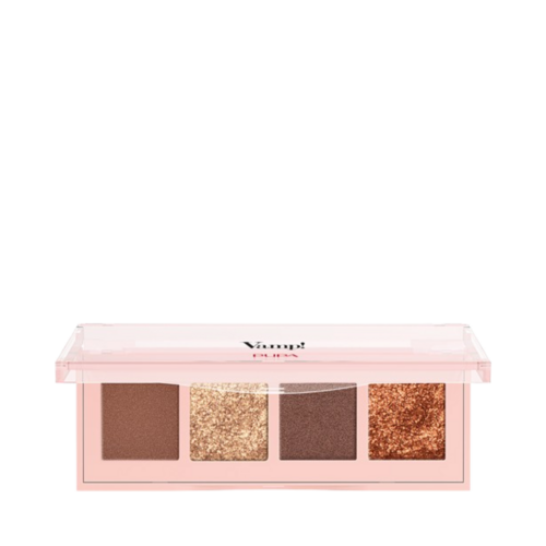 Pupa Vamp 4 Eyeshadow Palette 001 - Natural Matt, 5.2g/0.18 oz Pupa Vamp 4 Eyeshadow Palette 001 - Natural Matt on white background