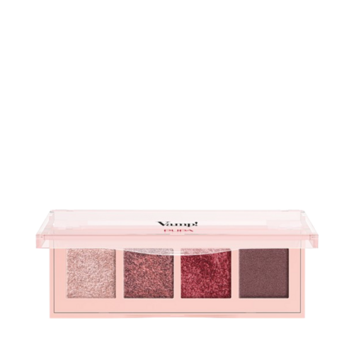 Pupa Vamp 4 Eyeshadow Palette 001 - Natural Matt, 5.2g/0.18 oz Pupa Vamp 4 Eyeshadow Palette 001 - Natural Matt on white background
