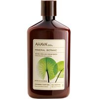 Ahava Mineral Botanic Velvet Cream Wash - Orange and Frangipani on white background