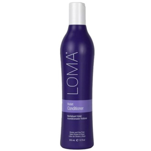 Loma Organics Violet Conditioner, 355ml/12 fl oz Loma Organics Violet Conditioner on white background