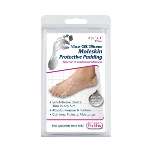 Pedifix Visco-GEL Moleskin Protective Padding on white background