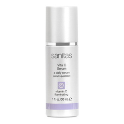 Vita C Serum on white background