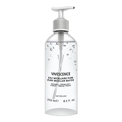 Pure Micellar Water on white background