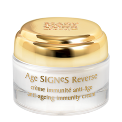 Age Signes Reverse Cream on white background