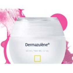 Dermazulene Cream on white background