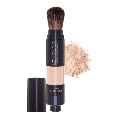 Arcona Sunsations Mineral Makeup - Jamaican Ginger, 7g/0.25 oz Arcona Sunsations Mineral Makeup - Almond on white background