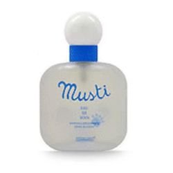 Mustela  on white background