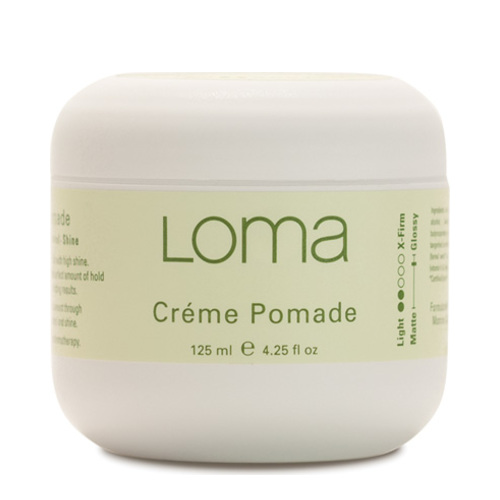 Loma Organics Creme Pomade on white background