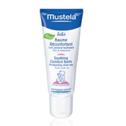 Mustela  on white background