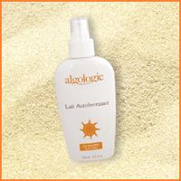 Algologie Self-tanning Milk on white background