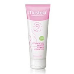 Mustela  on white background